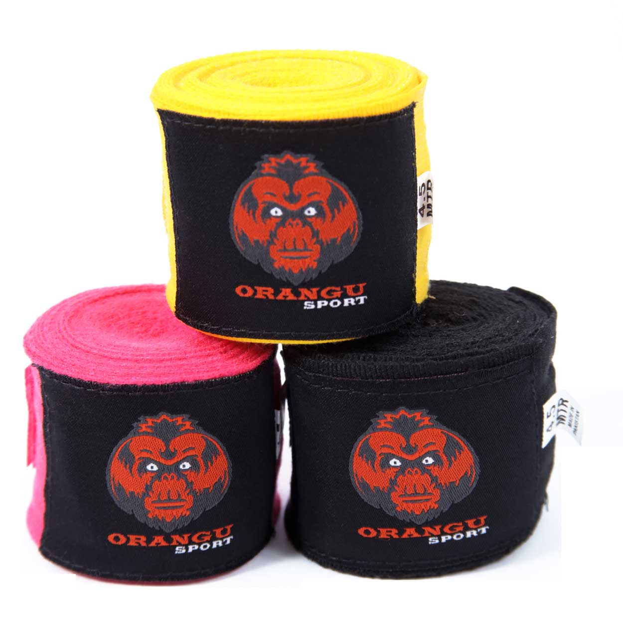 BANDAGES ELASTICATED 4,5 MT / ORANGUSPORT BOXING
